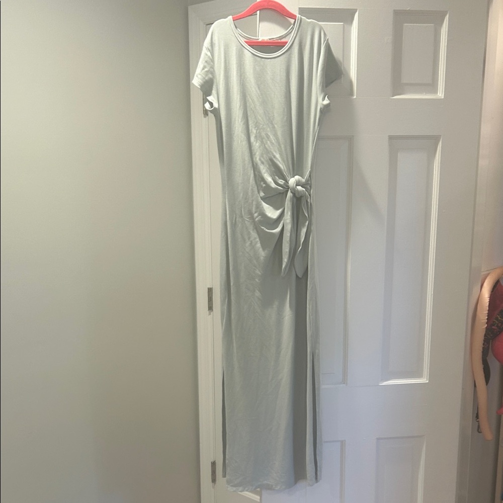 Aritzia Light Gray Maxi Dress